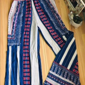 Resort wear cover up linen pants